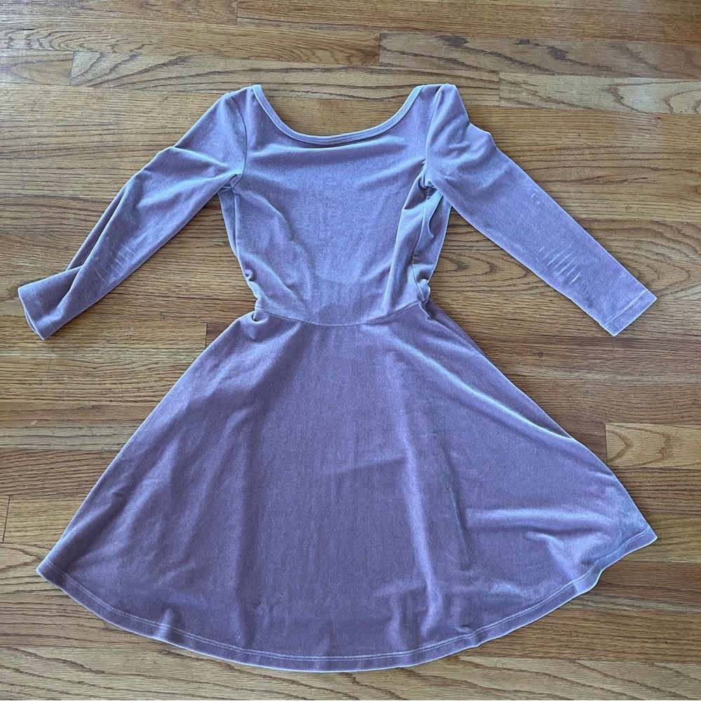 American Apparel Pink Backless Dress